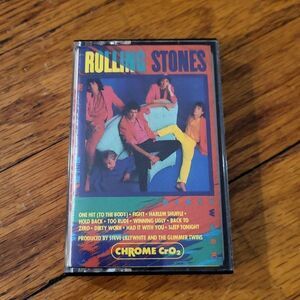 Rolling Stones Dirty Work Cassette